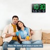 Ankilo Large Digital Wall Clock with Remote Control,11.5" LED Large