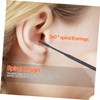 minkissy Stainless Steel Ear Wax Scoop Set Rotating Ear Cleaning