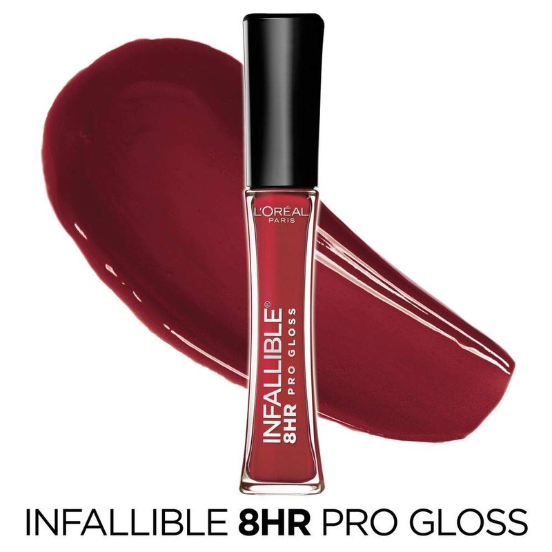 L'Oreal Paris L’Oreal Paris Makeup Infallible 8 Hour Lip Gloss,