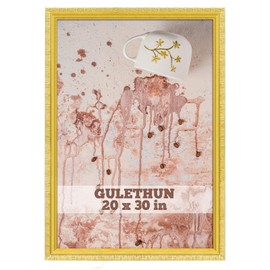 20x30 Frame, Ornate Embossed Gold Poster Frames