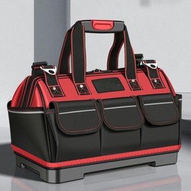 FGXY Multi Functional Tool Kit, Canvas Multifunctional Portable Storage Bag, Multifunctional Waterproof Tool Kit, Storage Tool Handbag, Adjustable Shoulder Strap, Can Store Multiple Tools