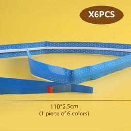 IDNVFY 6-roll racket grip strap, breathable and non-slip design, sports equipment, sports equipment accessories, suitable for tennis and badminton.