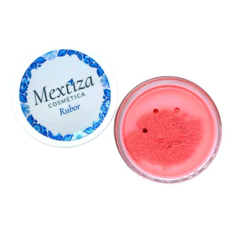 Rubor En Polvo Mineral Mextiza Sfp 10 Rubor Natural Noche