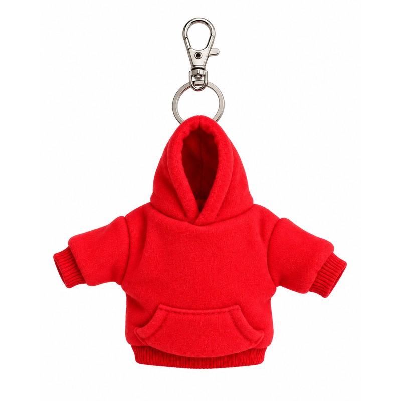Mini Hoodie Stress Ball Keychain – Cute Detachable Sweatshirt Key