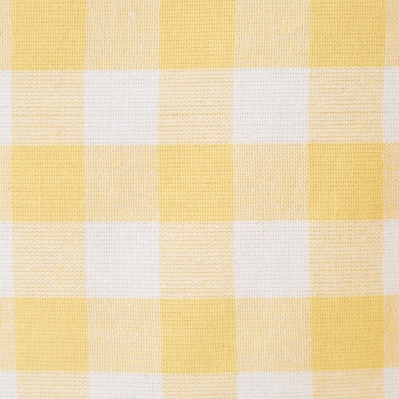 DII DII Checkered Tabletop Collection 100% Cotton, Machine Washable, Tablecloth,