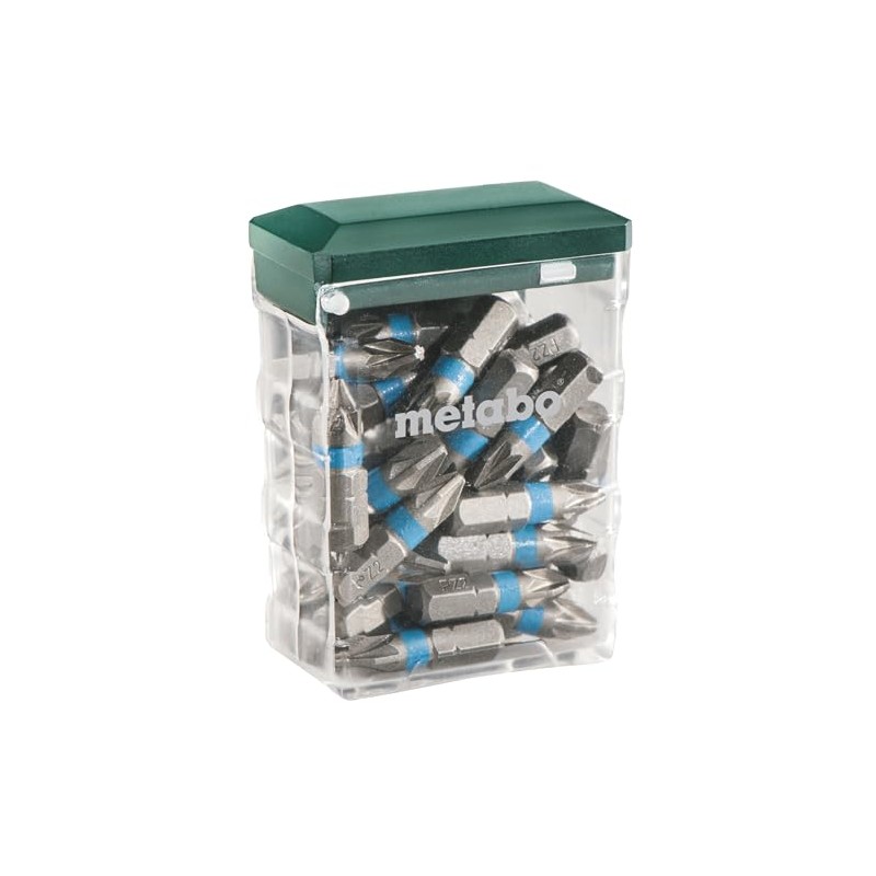 Metabo Bit Box PZ2 Pack of 25, 626711000