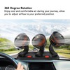 Three Head Car Fan 2 Speed Adjustable 360 Degree Rotation