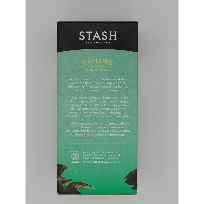 Stash Peppermint Herbal Tea (Box of 30)