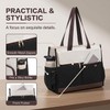 Bolsa de mano con compartimento para el almuerzo para mujer,