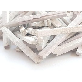 Chalk White Slate Pencils Natural Sticks 250g (0.5lb), 5-9mm Thick, Low Dust, Non-Toxic, for Chalkboards & Blackboards School, Classroom, Office & Home Use