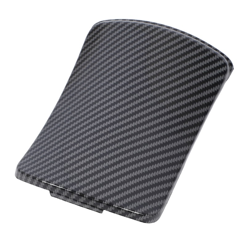Carbon Fiber Style Fuel Tank Cap Cover Stylish Scratch Proof
