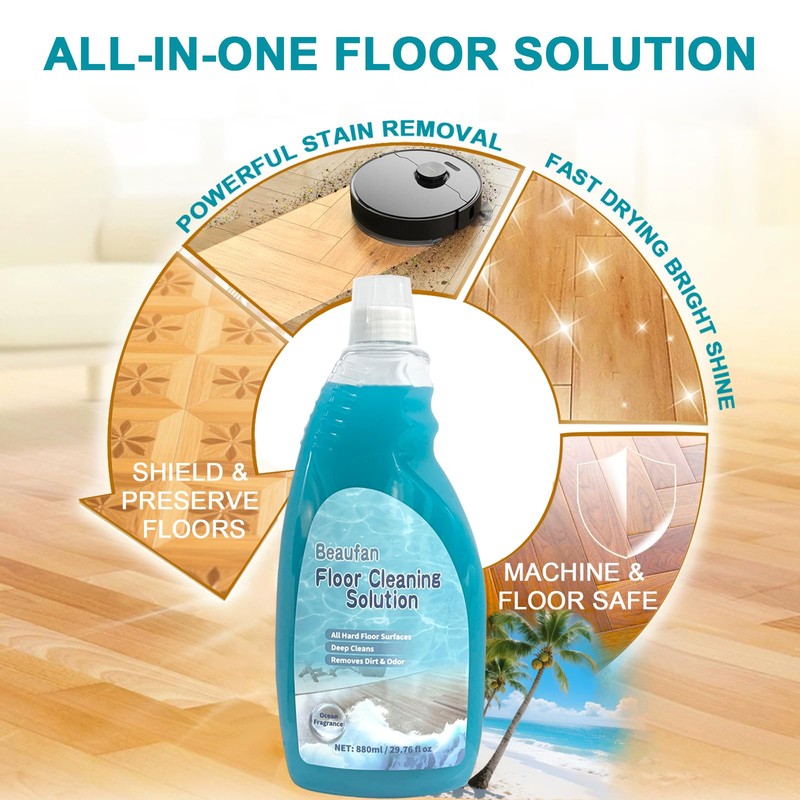 200X Concentrated Floor Cleaning Solution for All Robot Vacuum and