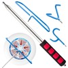 ARefugen Disc Golf Retriever Pole with Hook - 10 Ft