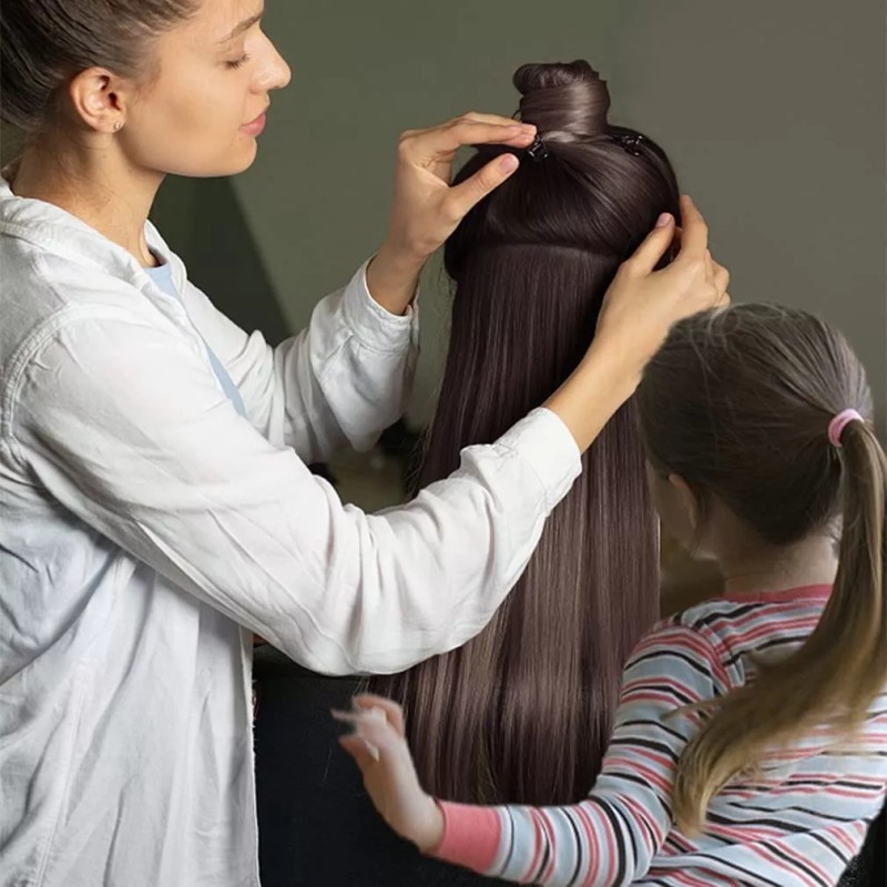 Ezzyso Cabeza De Maniquí De Entrenamien Para Práctica Peluquería