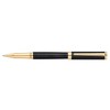 Sheaffer Intensity Engraved Matte Black Rollerball Pen with Chrome Cap