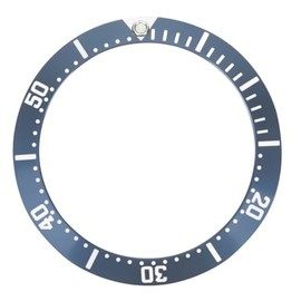 Aluminum Watch Bezel Compatible with Omega Seamaster 300M 36mm Watch (Blue)