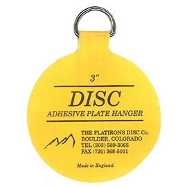 Flatirons Disc Adhesive Plate Hanger Set (2-3 Inch and 2-4 Inch Hangers)