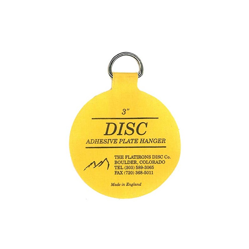 Flatirons Disc Adhesive Plate Hanger Set (2-3 Inch and 2-4