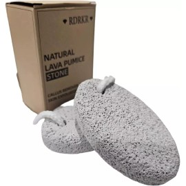 RDRKR 발 페디큐어 스킨 캘러스 리무버 스크럽 각질 제거제용 천연 부석 [White] RDRKR Foot Pedicure Skin Callus Remover Scrub Natural Pumice Stone [White]