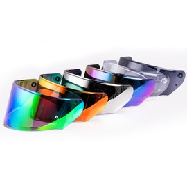 JQF Gear - Visera para casco de motocicleta para asalto, rápido/corriente, accesorios para casco de motocicleta, color negro