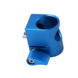 ZBLZGP 19 mm Tube Clamp 3/8 Screw for ARRI Red Sony Camera Link Wireless Follow Focus Motor (Blue)