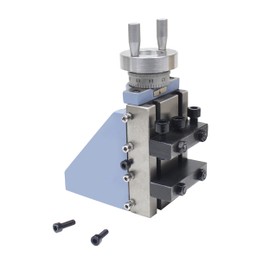 CNCTOPBAOS 210 Mini Lathe Milling Vertical Slide Tool Holder,Cast Iron Lathe Tool Rest Lifting Stroke 3.3" For Instant Milling Operation on Lathes Quick Change Tool WM180V WM210V Clamping Range 2.95"