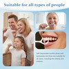 Lomgwumy Disposable Toothbrushes with Toothpaste, Light Grey (20-Pack)