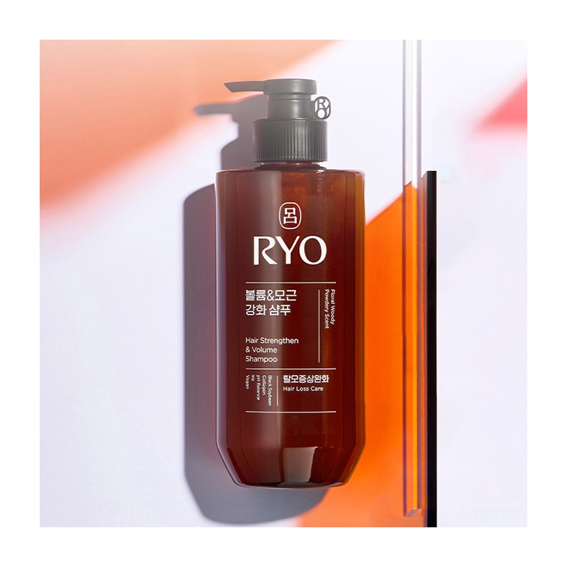 Ryo Black Walnut Volume Root Strengthening Hair Loss Relief Shampoo