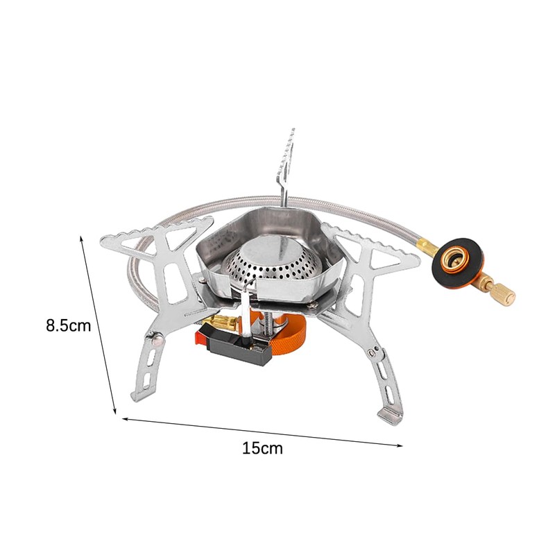 ZONADAH Portable Camping Gas Stoves 3500W Lightweight Windproof Camping Stove