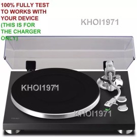 KHOI1971 Wall AC adapter power cable for TEAC TN-350 2-Speed Analog Turntable USB Out