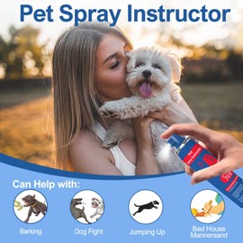 ANSJDH Corrector Spray Dog Trainer 70ml 1 Pack Pet Trainer Spray, Corrector Spray for Dog to Stops Barking, Jumping Up, Food Stealing, Dog Fights, Avoidance, Unwanted Dog Behaviour