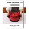 joyhalo 4 Pack Pot Holders for Kitchen Heat Resistant Pot