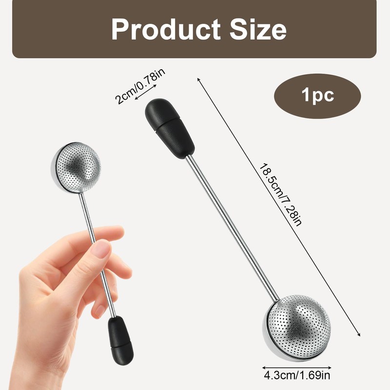 Lotnery Tea Infuser, 1Pcs Tea Strainer Ball for Loose Tea,
