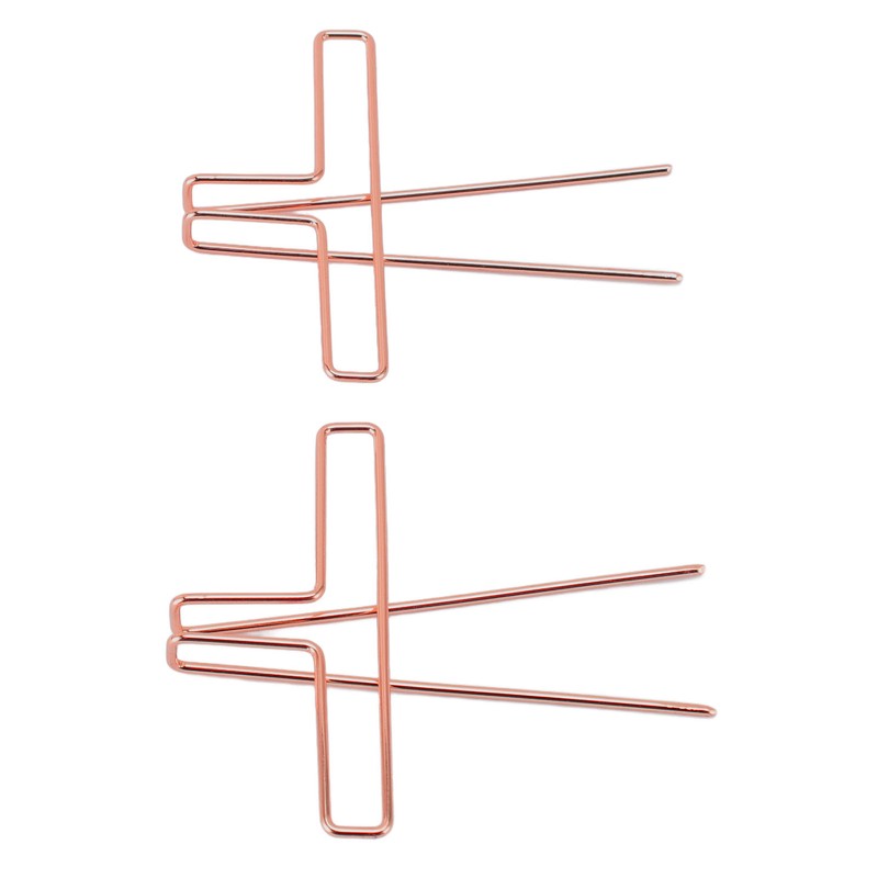 10pcs Book Page Clip Electroplated Stainless Steel Piano Sheet Book