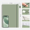 RETTACY A4 Notebook Bullet Dot Journal, Grid Dotted Notebook 110Pages