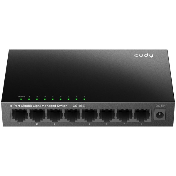 Cudy 8 Port Gigabit Switch, Easy Smart Managed, Plug &
