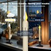 Meigic 6 Pcs Sensor Dawn to Dusk Window Candles, Flickering