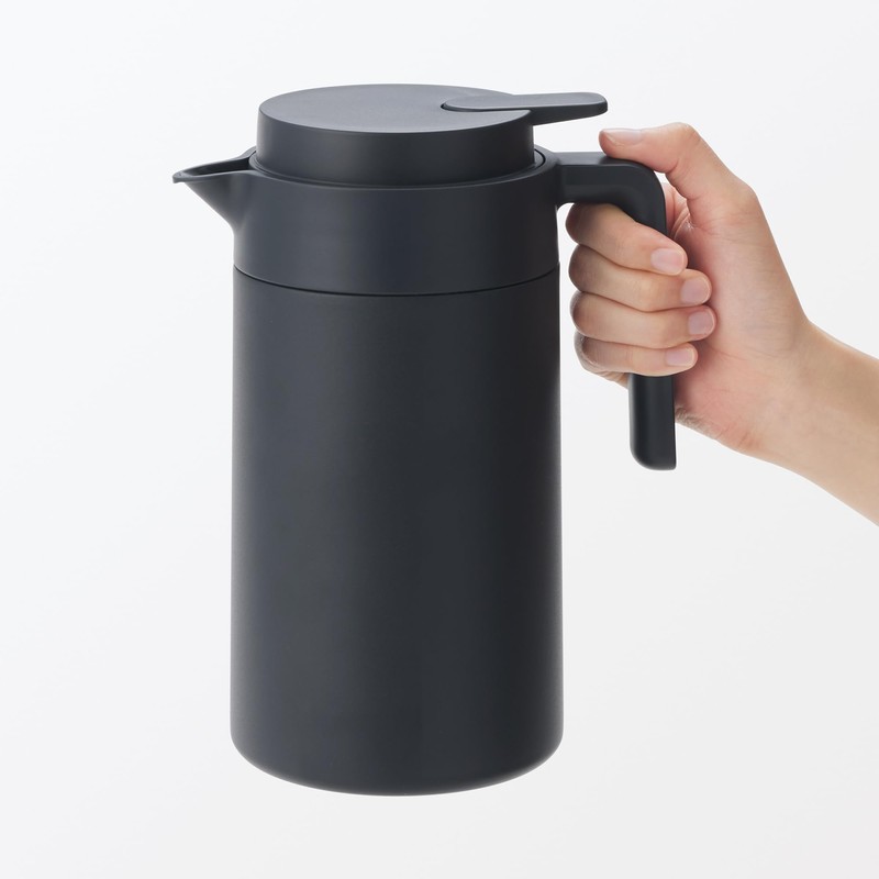 Muji 84334566 Wide Mouth Easy to Wash Hot and Cold