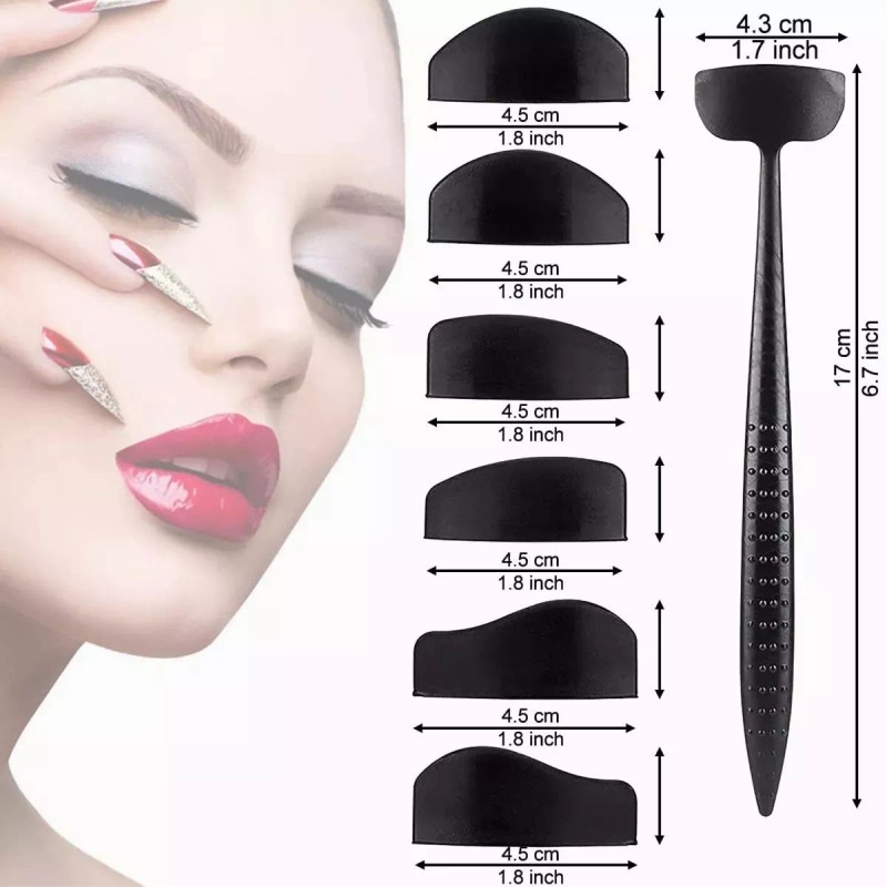 Dolores 7pcs Sombra Ojos Beauty Creations Sello Herramienta Contorno