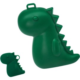 Funda protectora de silicona con forma de dinosaurio de dibujos animados para cabeza de cepillo de dientes, soporte a prueba de polvo para niños y niñas, funda de dinosaurio