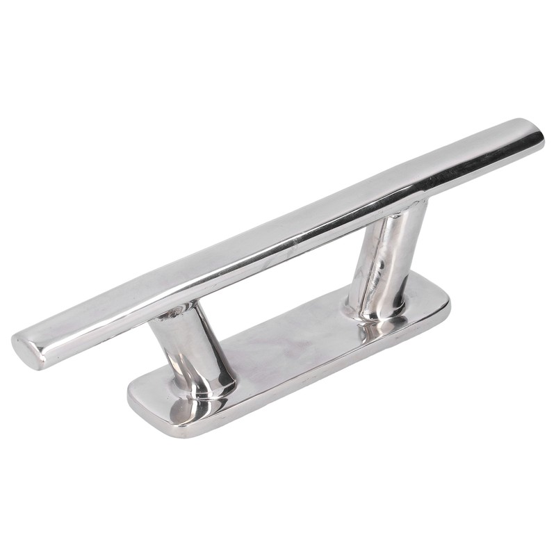 200mm/8in Stainless Steel Mooring Cleat Elliptical Tube Type Dock Deck