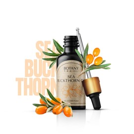 Sea Buckthorn Oil 50 ml - Hippophae Rhamnoides - Cold Pressed - Sea Buckthorn Oil - Pure & Natural - Carrier Oil - Care Oil - Body Oil - for Skin Care - Face - Body Care BotanyRoom
