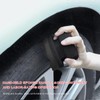 MUQIDA 2PCS Tire Shine Applicator Pad, 3.15 Inch Car Detailing