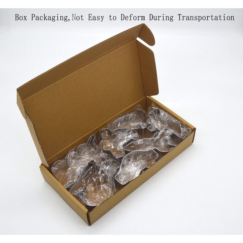 Transport Cookie Cutter Set,7pcs Cookie Cutter Train Cookie Cutter Car