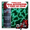 Dip Ape 16oz hydrographic film / activator Green Lightning hydro