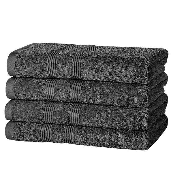 DARWEN STAR Hand Towels - Pack of 4 100% Egyptian