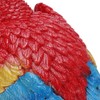 Haosie Garden Parrot Statue, Simulated Resin Parrot Wall Sculpture, Outdoor