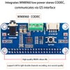 WM8960 Hi-Fi Sound Card HAT Compatible with Raspberry Pi 5/4B/3B+/3B/Pi