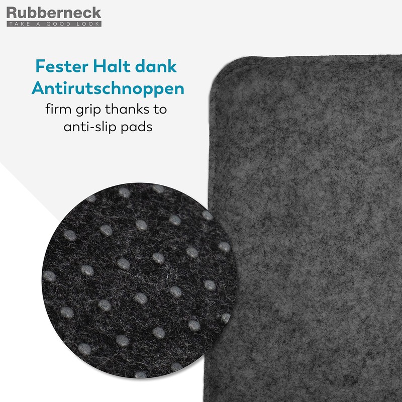 Rubberneck Set of 4 Non-Slip Felt Seat Cushion Square Chair