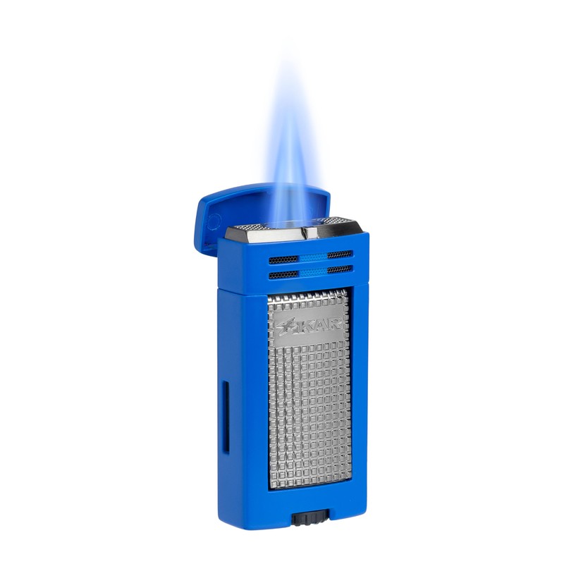 XIKAR® Ion Double-Jet Flame Cigar Lighter. with Textured Trigger Button
